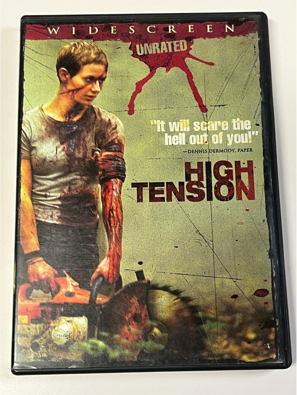 High Tension DVD Unrated Horror Alexandre Aja